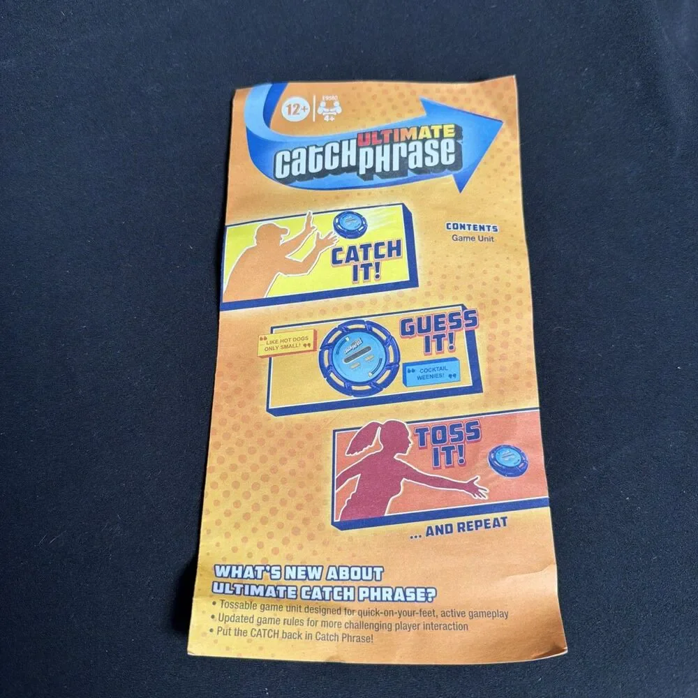 2020 Hasbro Ultimate Catch Phrase Handheld Electronic Game